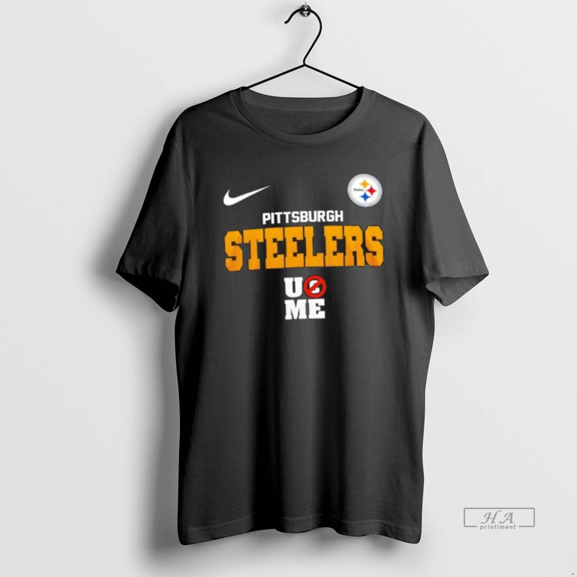 Official Pittsburgh Steelers X Ucme John Cena Never Give Up 2 Sided