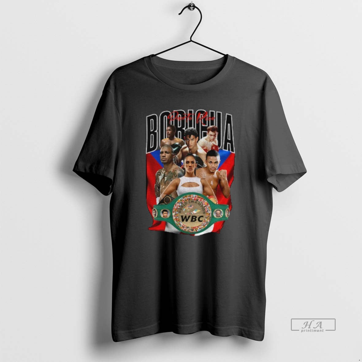 Official Puerto Rican Boricua Boxing Wbc Legends Pride Graphic