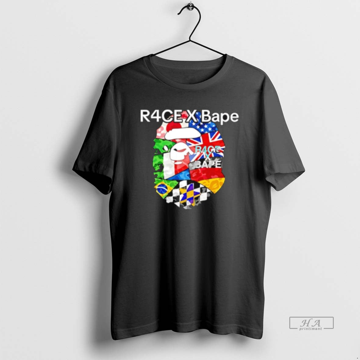 Official R4ce X Bape Racing 2026 Graphic
