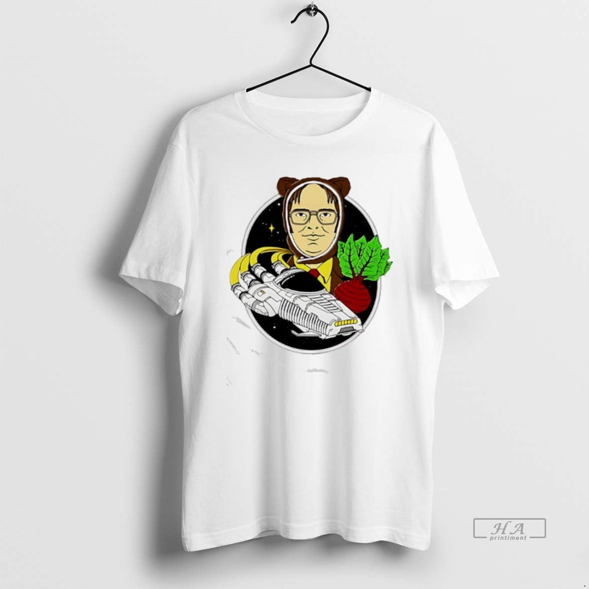 Official Rainn Wilson Beets Dwight Schrute The Office Bear Suit Graphic