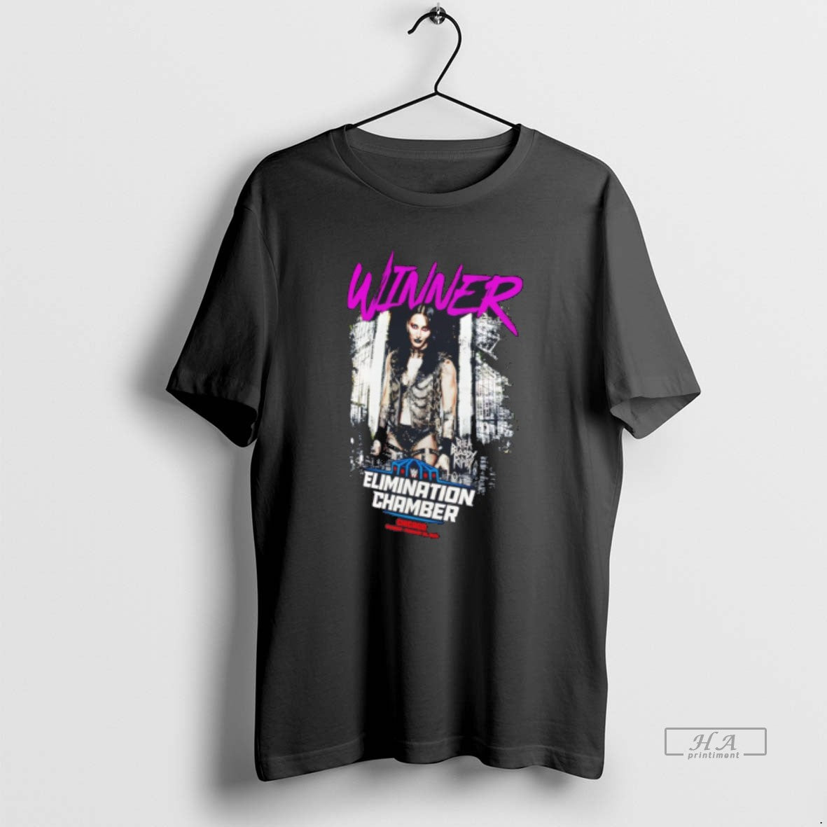 Official Rhea Ripley Elimination Chamber 2026 Womens Match Winner Tee