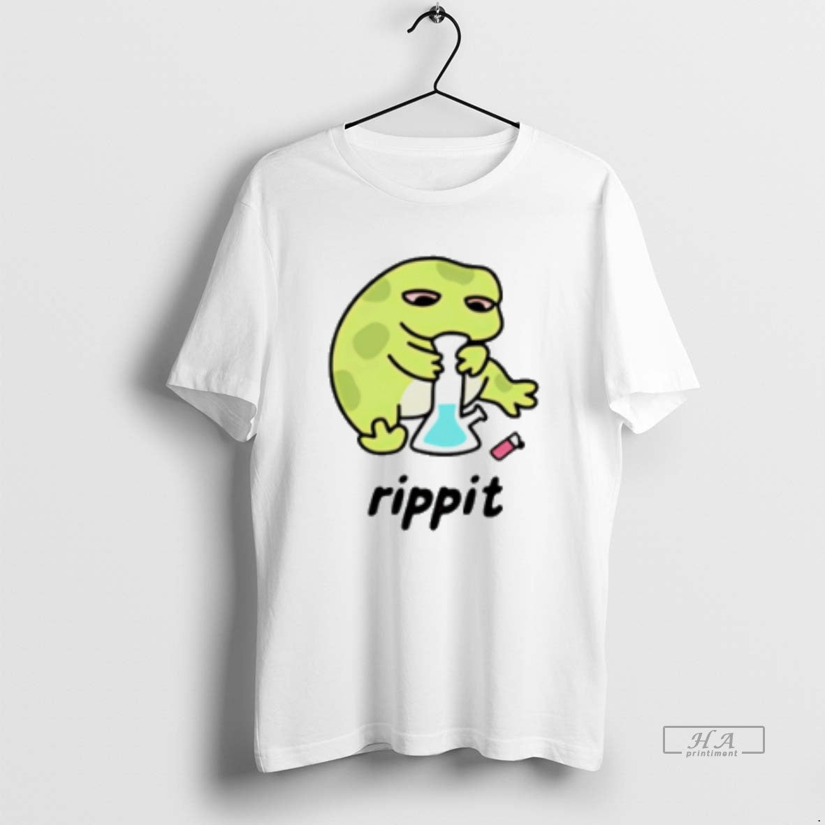 Official Rippit Frog Meme