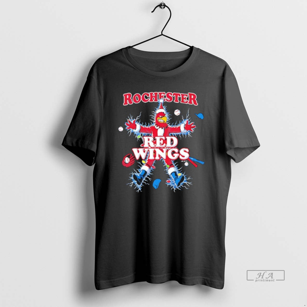 Official Rochester Red Wings The Holiday Christmas Mascot