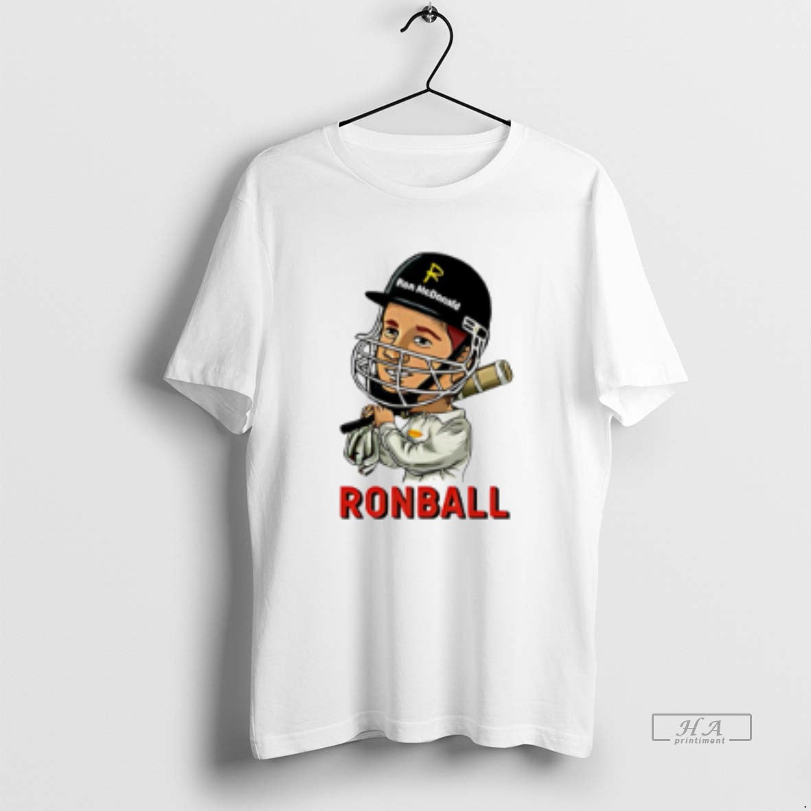 Official Ronball Bazball Ron Mcdonald Baseball