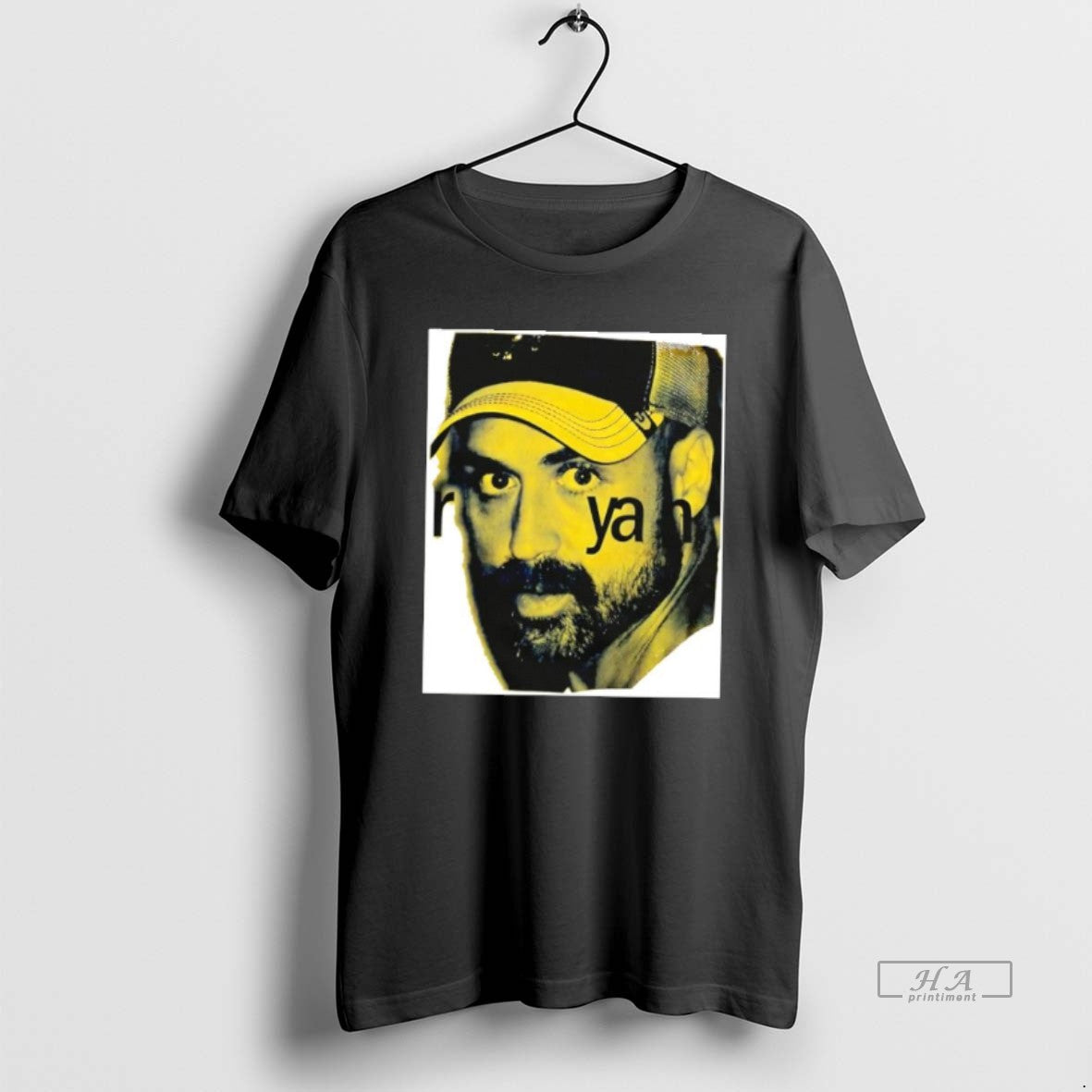 Official Ryan Yellow Portrait Photography Graphic Print