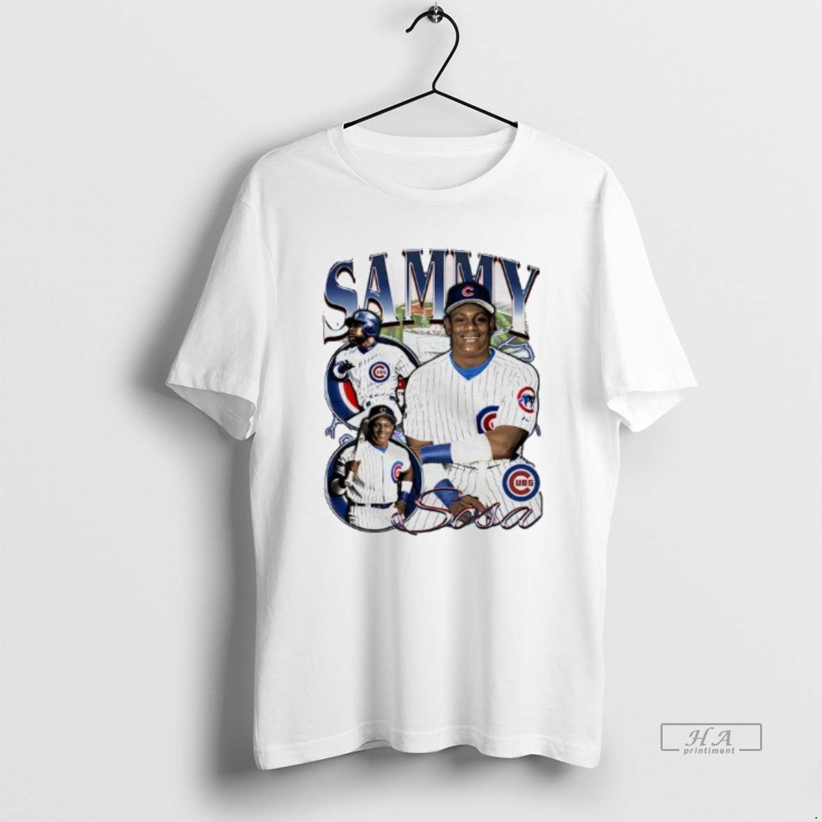 Official Sammy Sosa Chicago Cubs Picture Collage