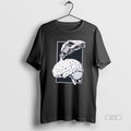 Official Seasonal Depression Skeletal Hand Brain Tee