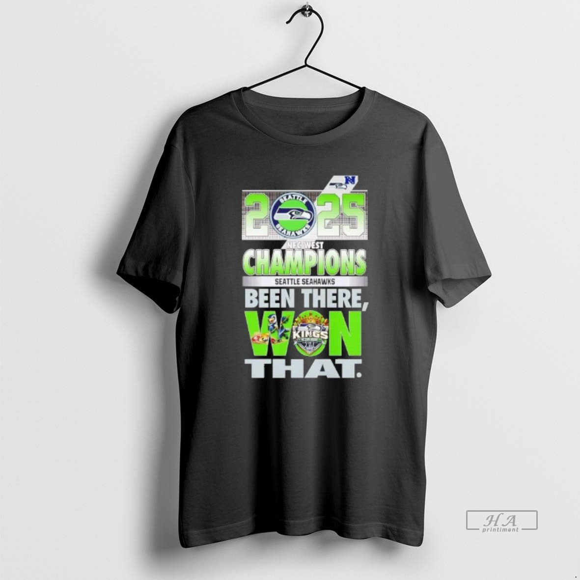 Official Seattle Seahawks 2025 Nfc West Champions Been There Won That