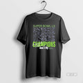 Official Seattle Seahawks 2026 Super Bowl Lx Champions Emerald City Signatures