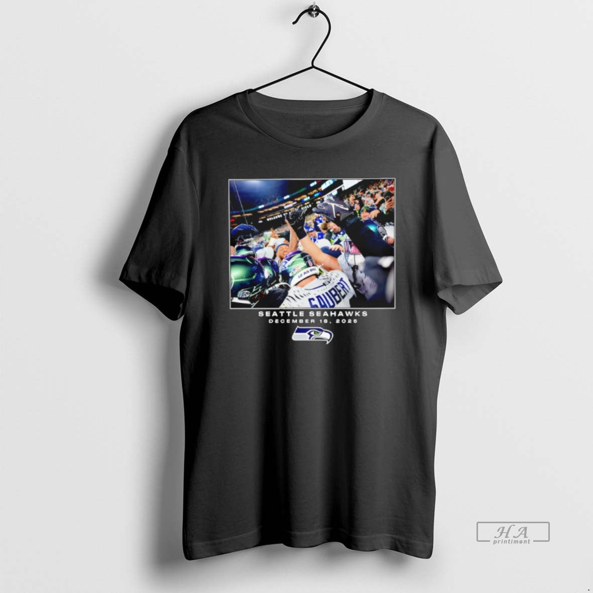 Official Seattle Seahawks Eric Saubert Nfl Flash Features Week 16