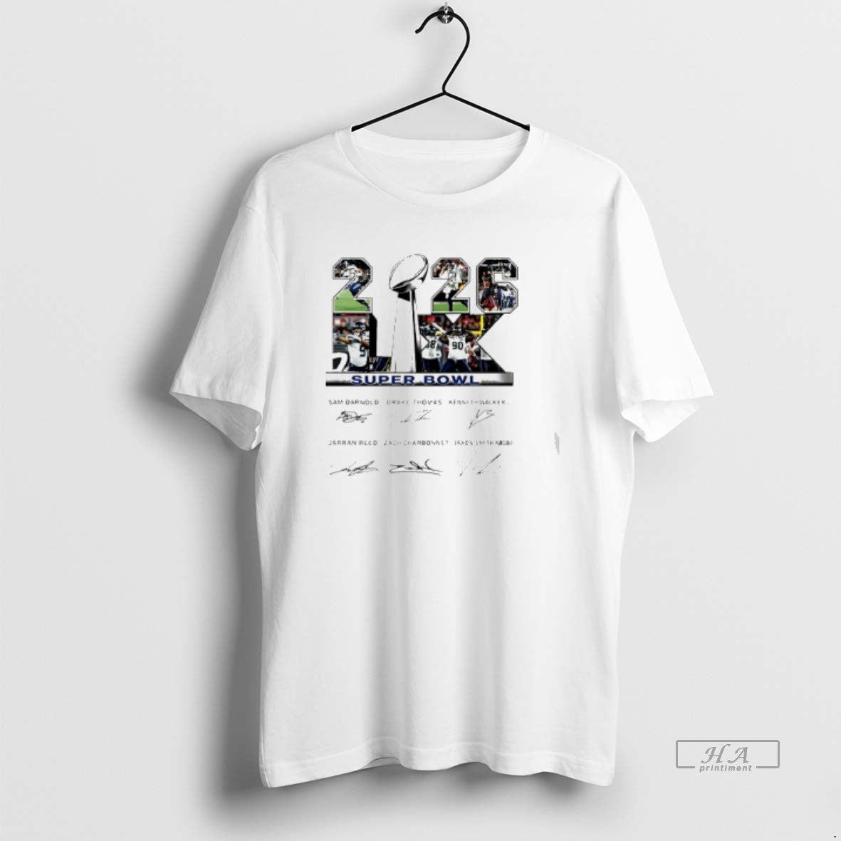 Official Seattle Seahawks Nfl Super Bowl Lx 2026 Signature