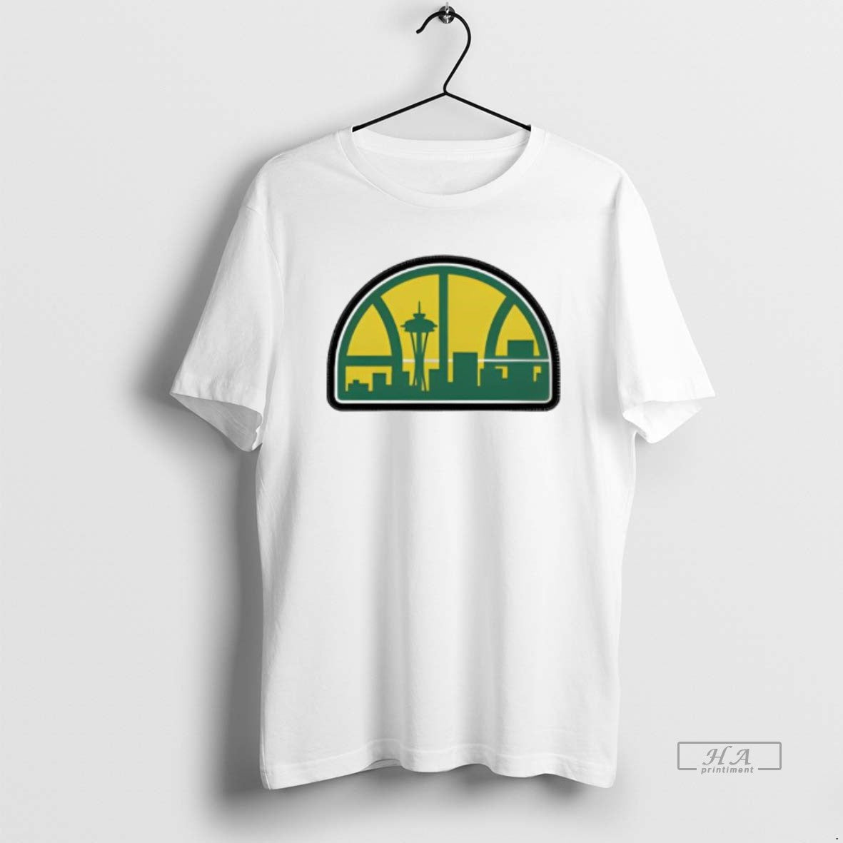 Official Seattle Supersonics Hardwood Logo