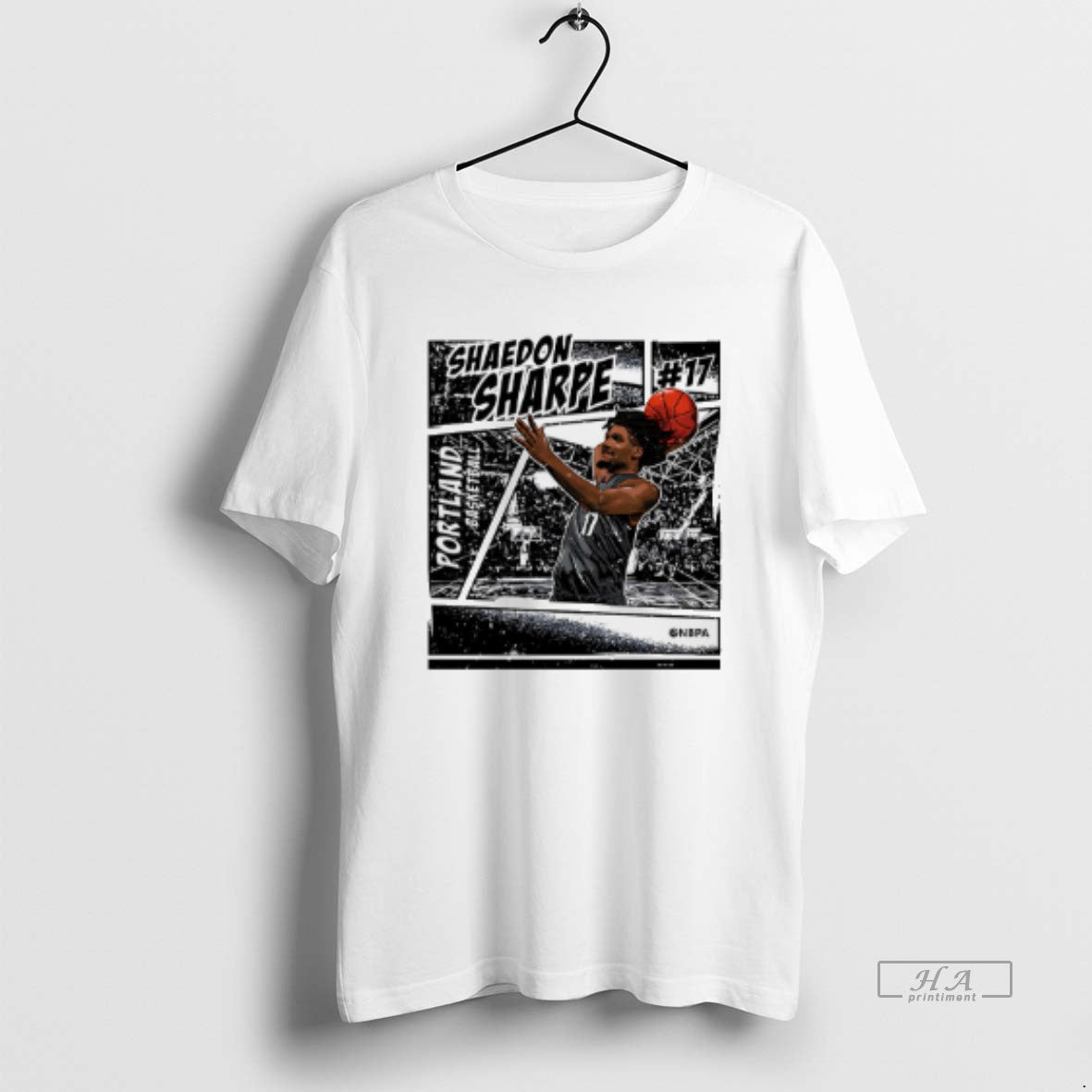 Official Shaedon Sharpe Portland Trail Blazers Comic