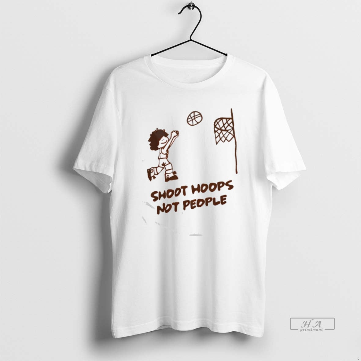Official Shoot Hoops Not People Graphic