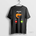 Official Shrimp Calling Phone Screen Decline Or Accept