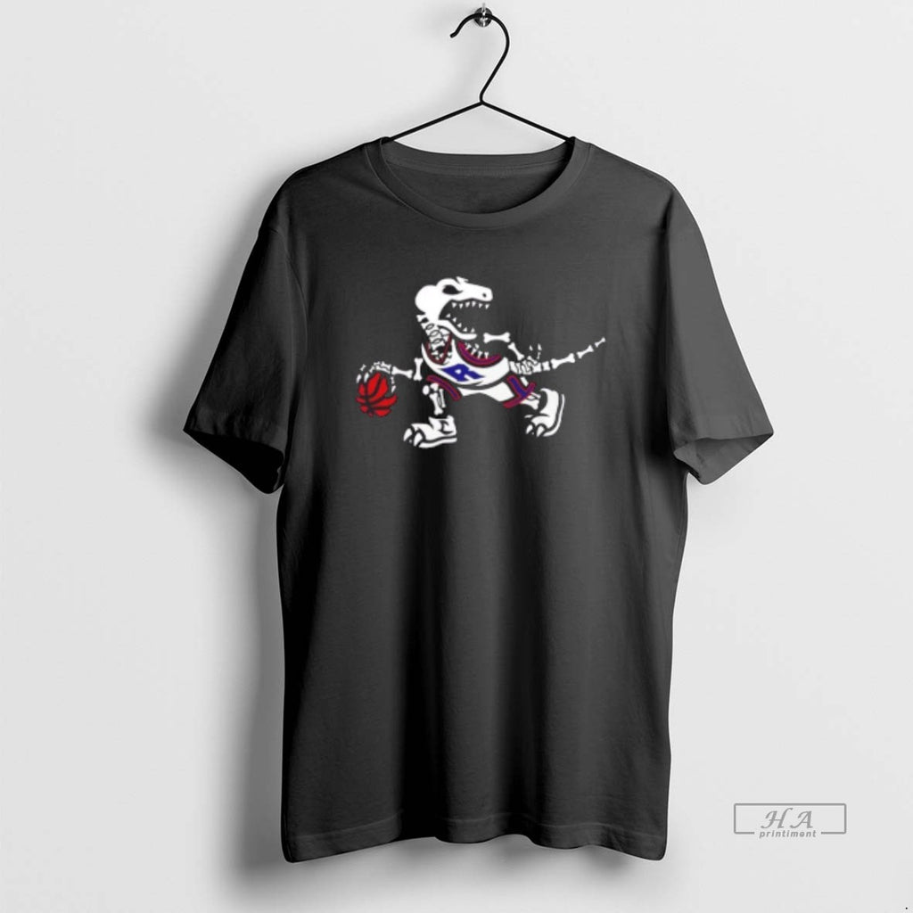 Official Skeleton Toronto Raptors Glow Up Halloween 2 Sided