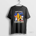 Official Snoopy Peanuts Los Angeles Dodgers Back To Back World Series Champions 2025