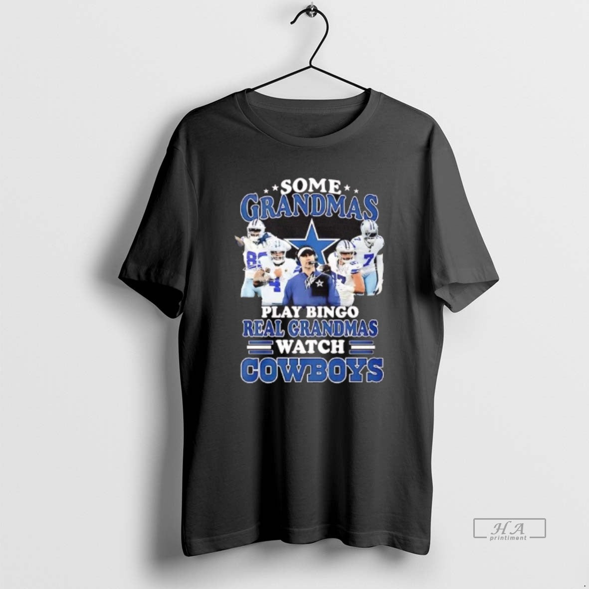 Official Some Grandmas Play Bingo Real Grandmas Watch Dallas Cowboys