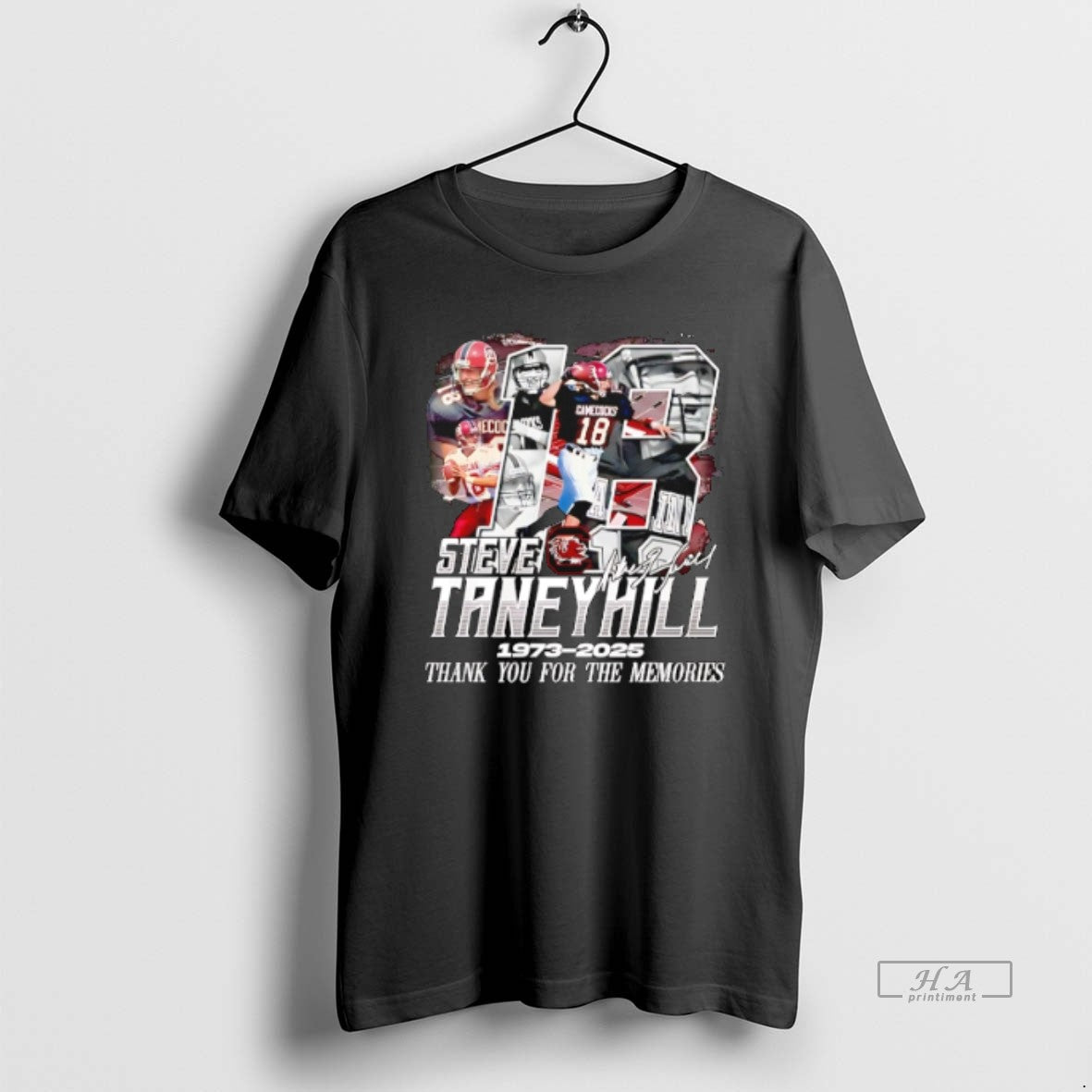 Official South Carolina Gamecocks Steve Taneyhill 1973 2025 Thank You