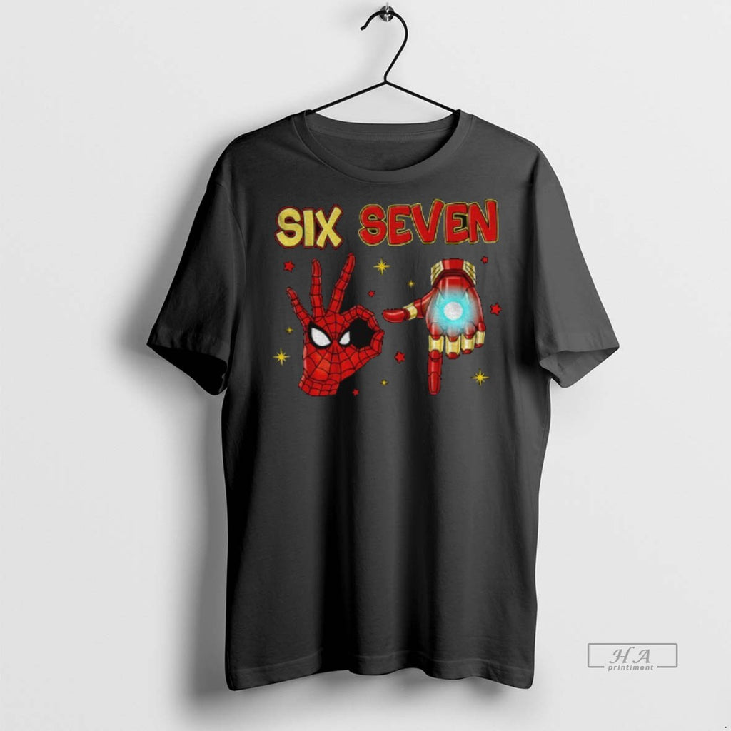 Official Spider Hero Meme Seven Meme 6 7 Shirt