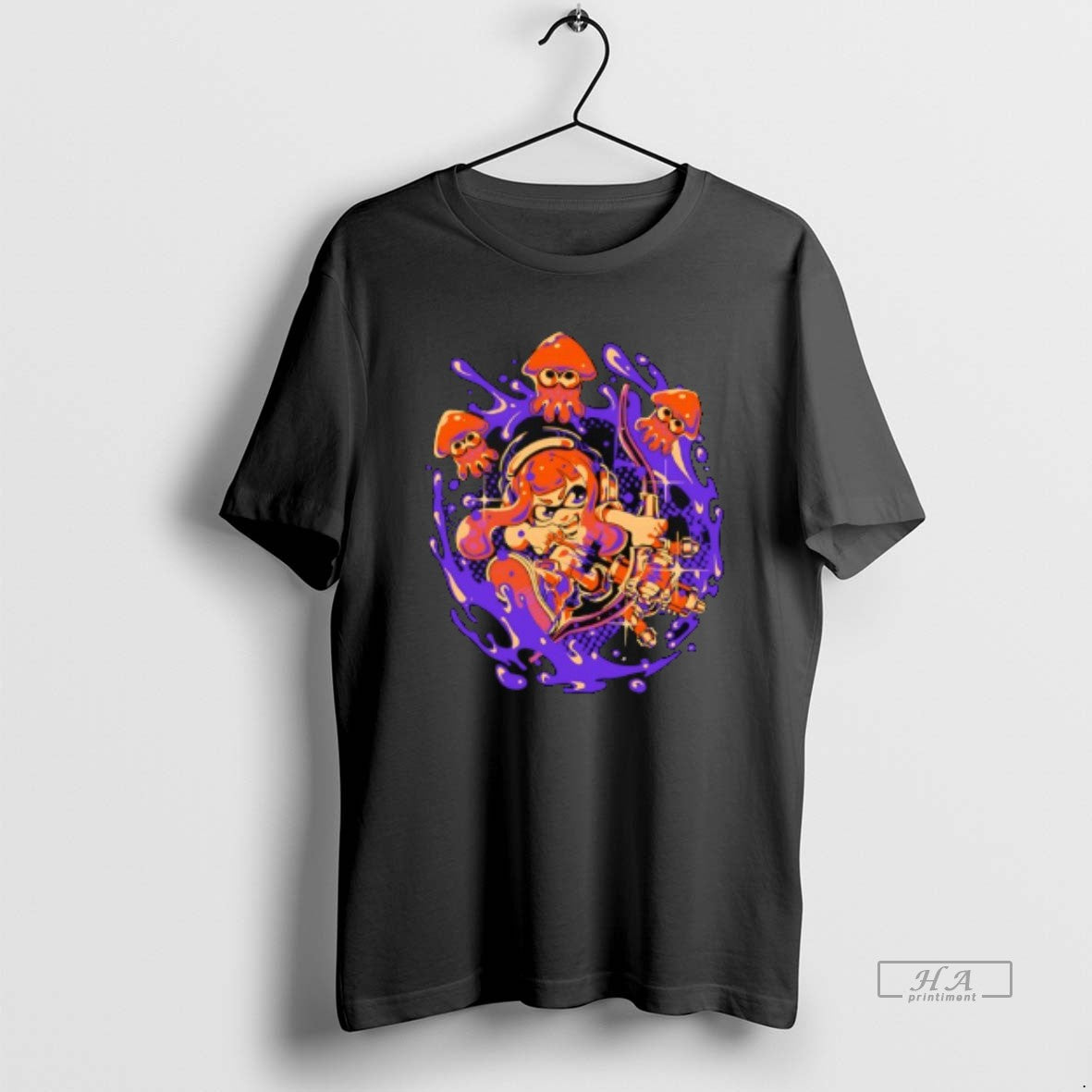 Official Start Painting Inspired By Splatoon