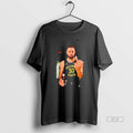 Official Stephen Curry Middle Finger Smoking And Drinking Beer