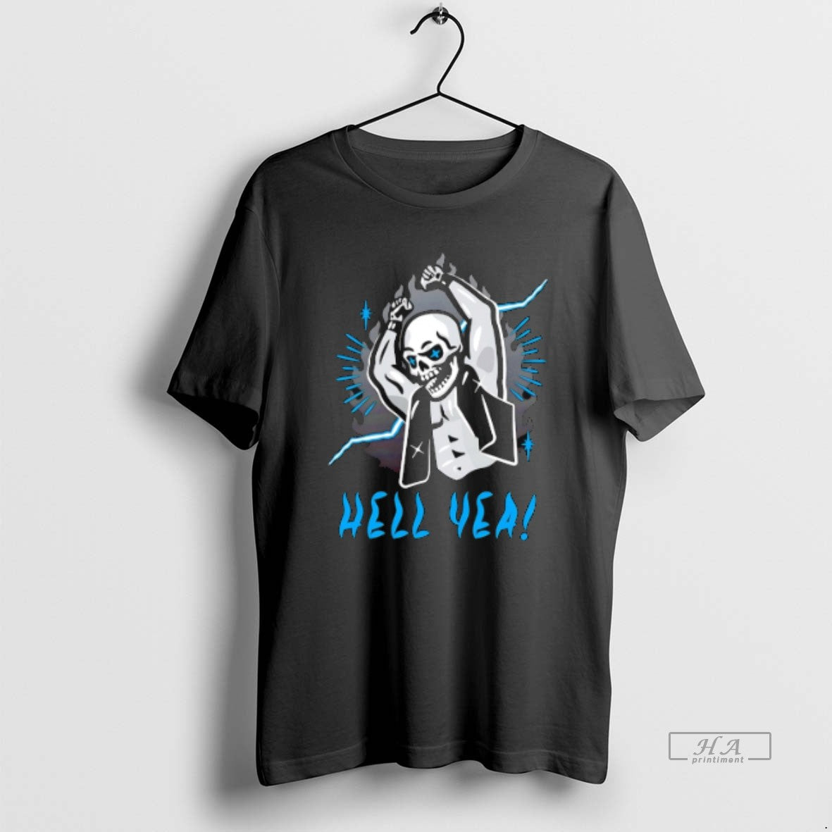 Official Steve Austin Texas Rattlesnake Hell Yea Skeleton Paint