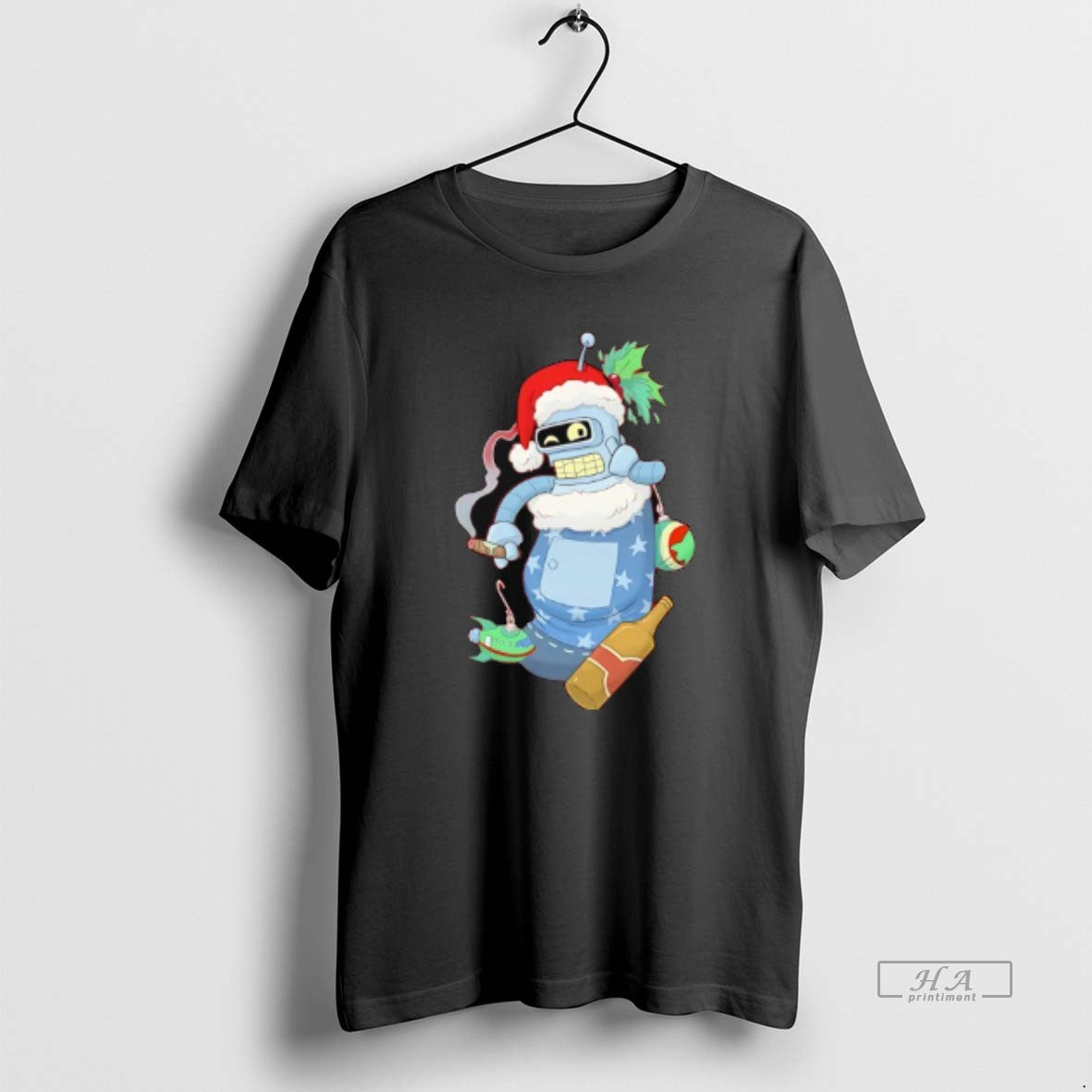 Official Stocking Stuffer Bendy Holding Cigar Merry Christmas