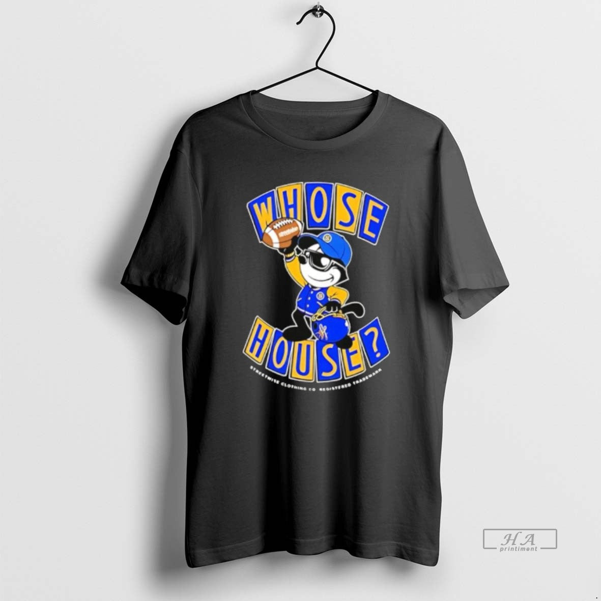 Official Streetwise Whose House Black Cat