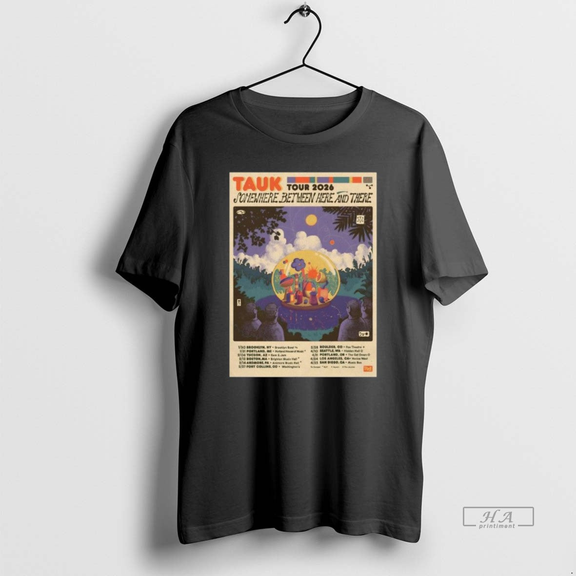 Official Tauk Somewhere Between Here And There 2026 Shows