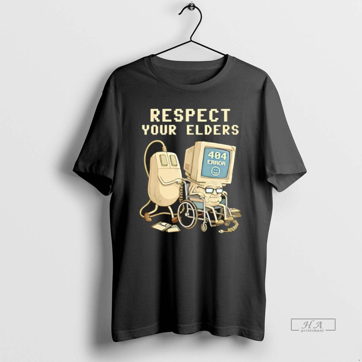 Official Tech 404 Error Hilarious Respect Your Elders