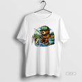Official Teddy Bear Fishing Wearing A Cap Women Want Me Fish Fear Me