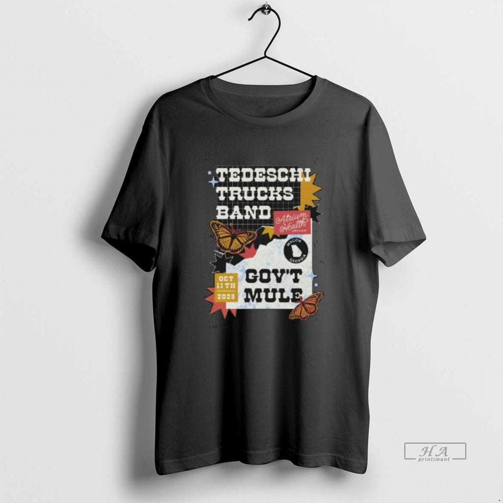 Official Tedeschi Trucks Band October 11 2025 Atrium Health Amphitheater Macon Ga Long Sleve