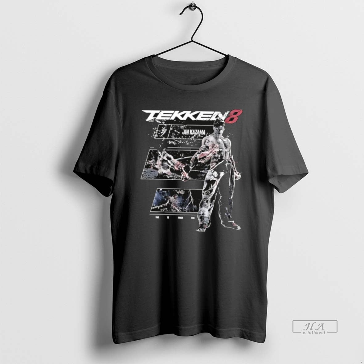 Official Tekken 8 Jin Kazama Graphic Retro