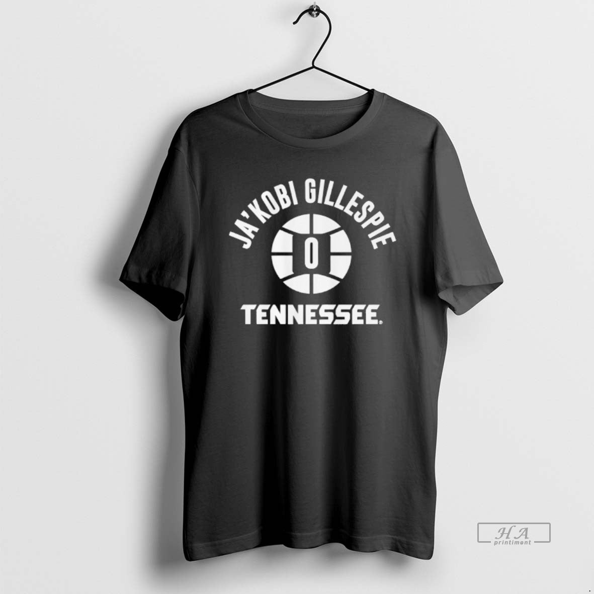 Official Tennessee Basketball Jakobi Gillespie Name Number Ball
