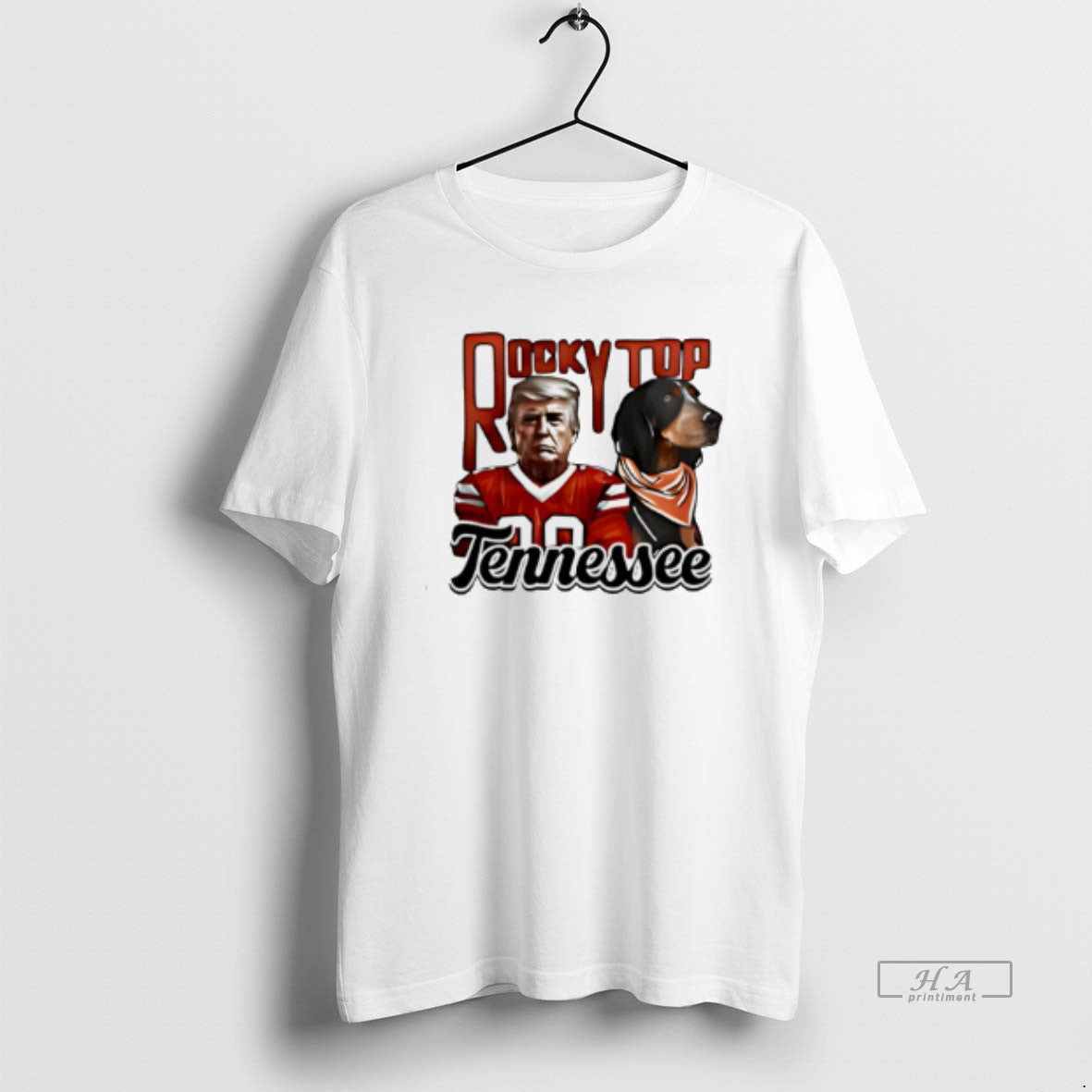 Official Tennessee Volunteers Rocky Top Donald Trump And Smoky Dog