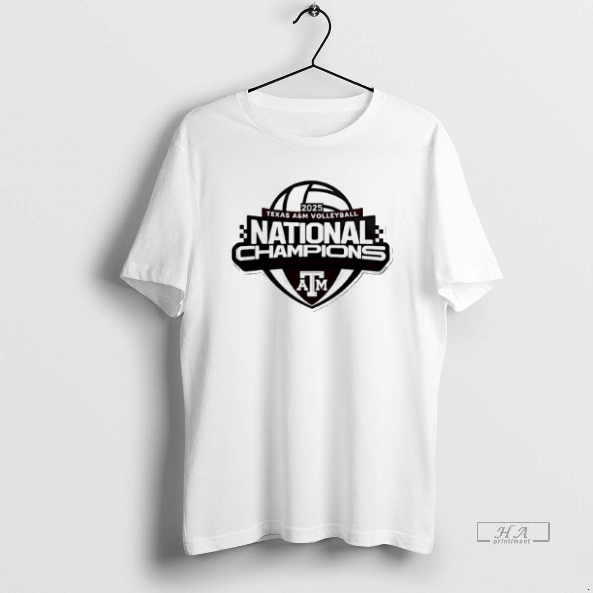 Official Texas Am Aggies 2025 Ncaa Womens Volleyball National Champions Logo