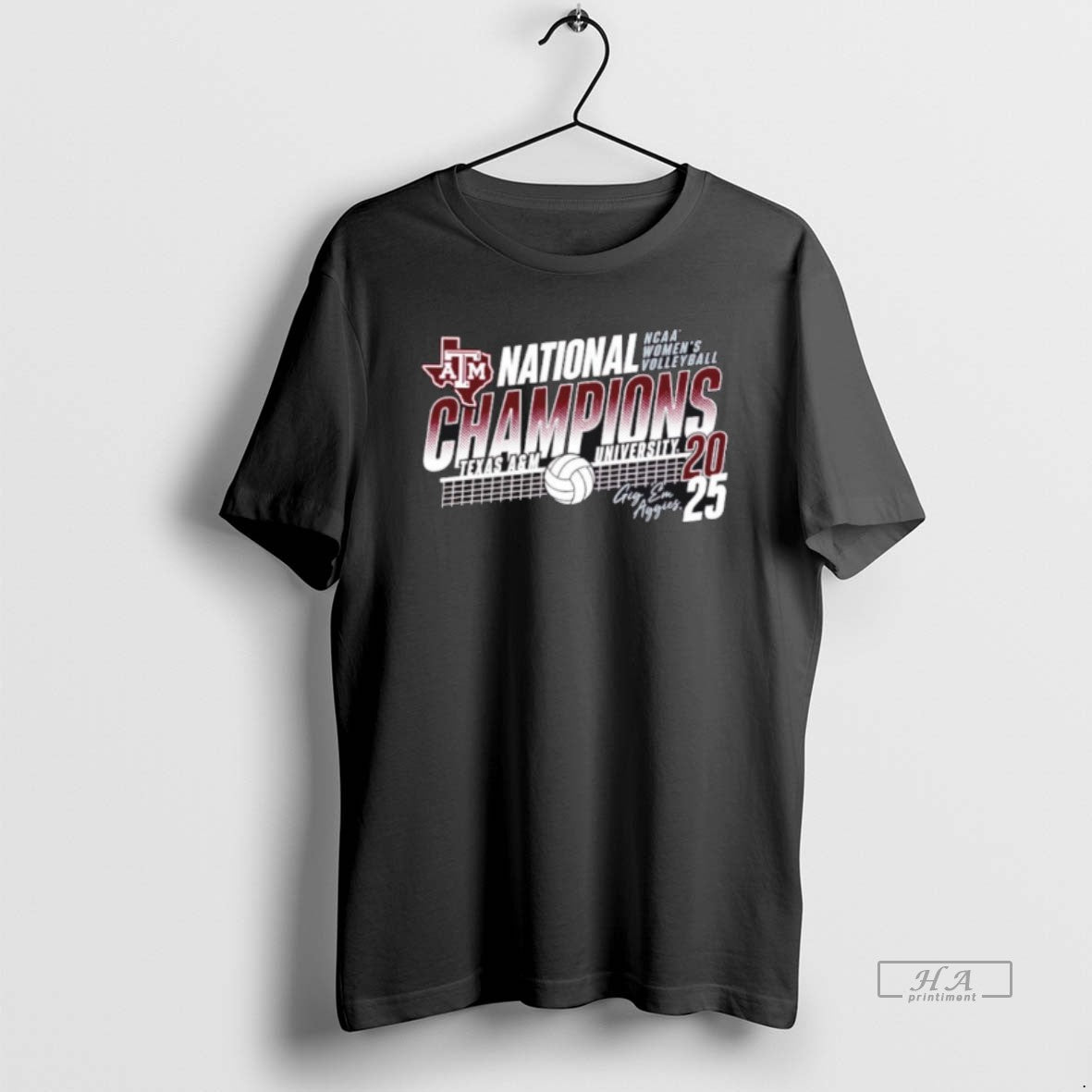 Official Texas Am Aggies 2025 Ncaa Womens Volleyball Championship