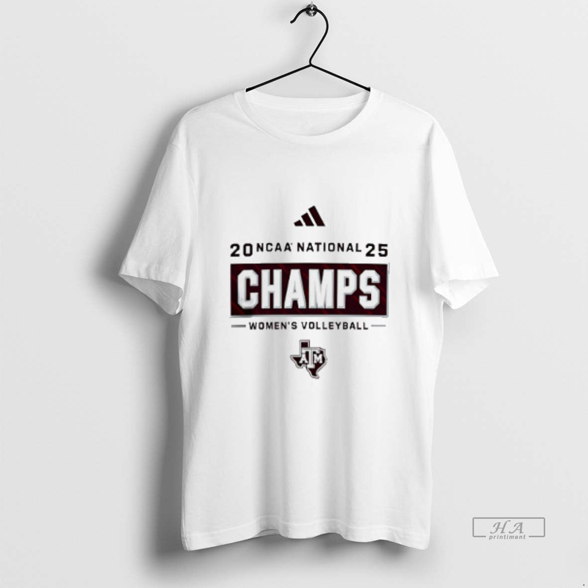 Official Texas Am Aggies 2025 Volleyball National Champions Logo