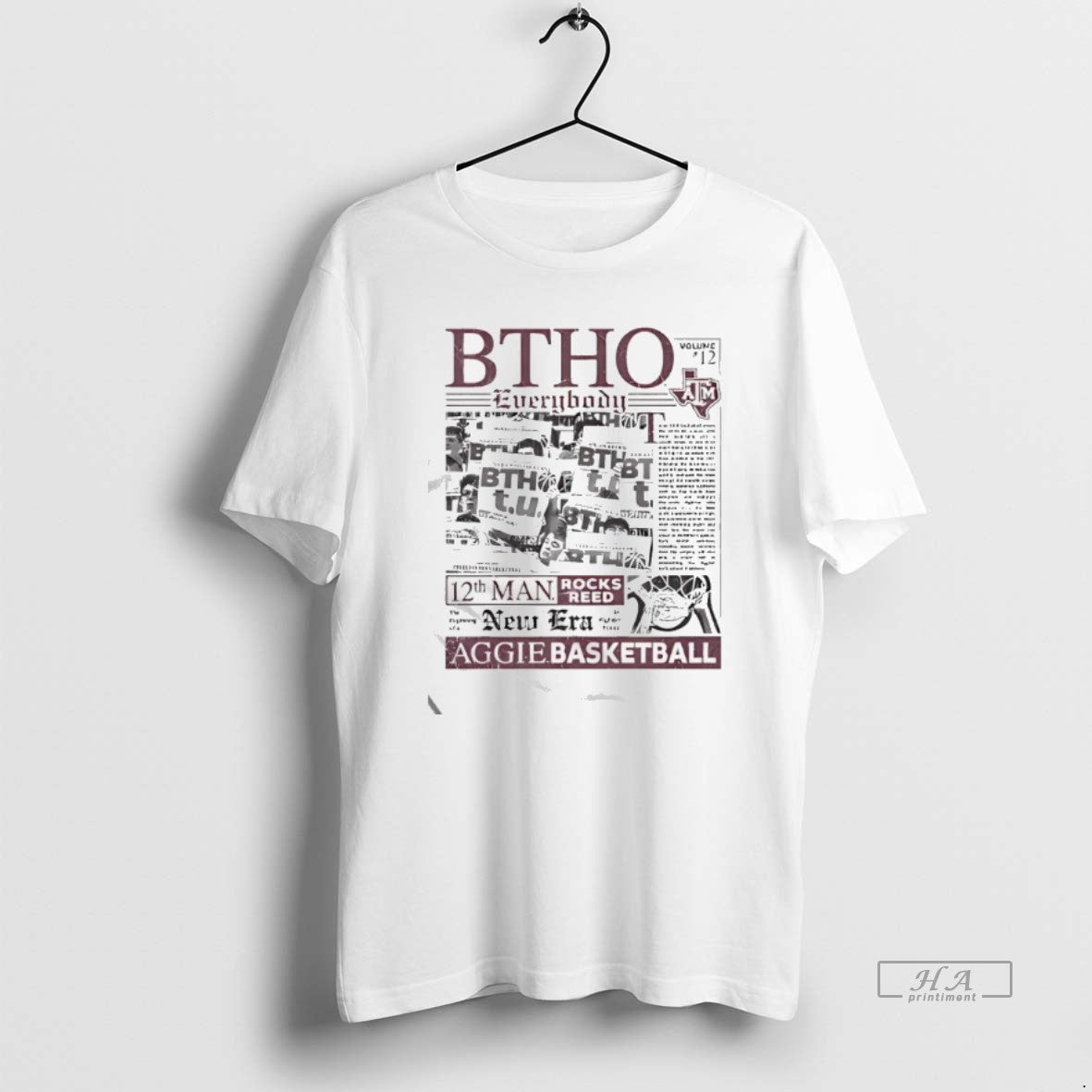 Official Texas Am Aggies Btho Everybody Basketball