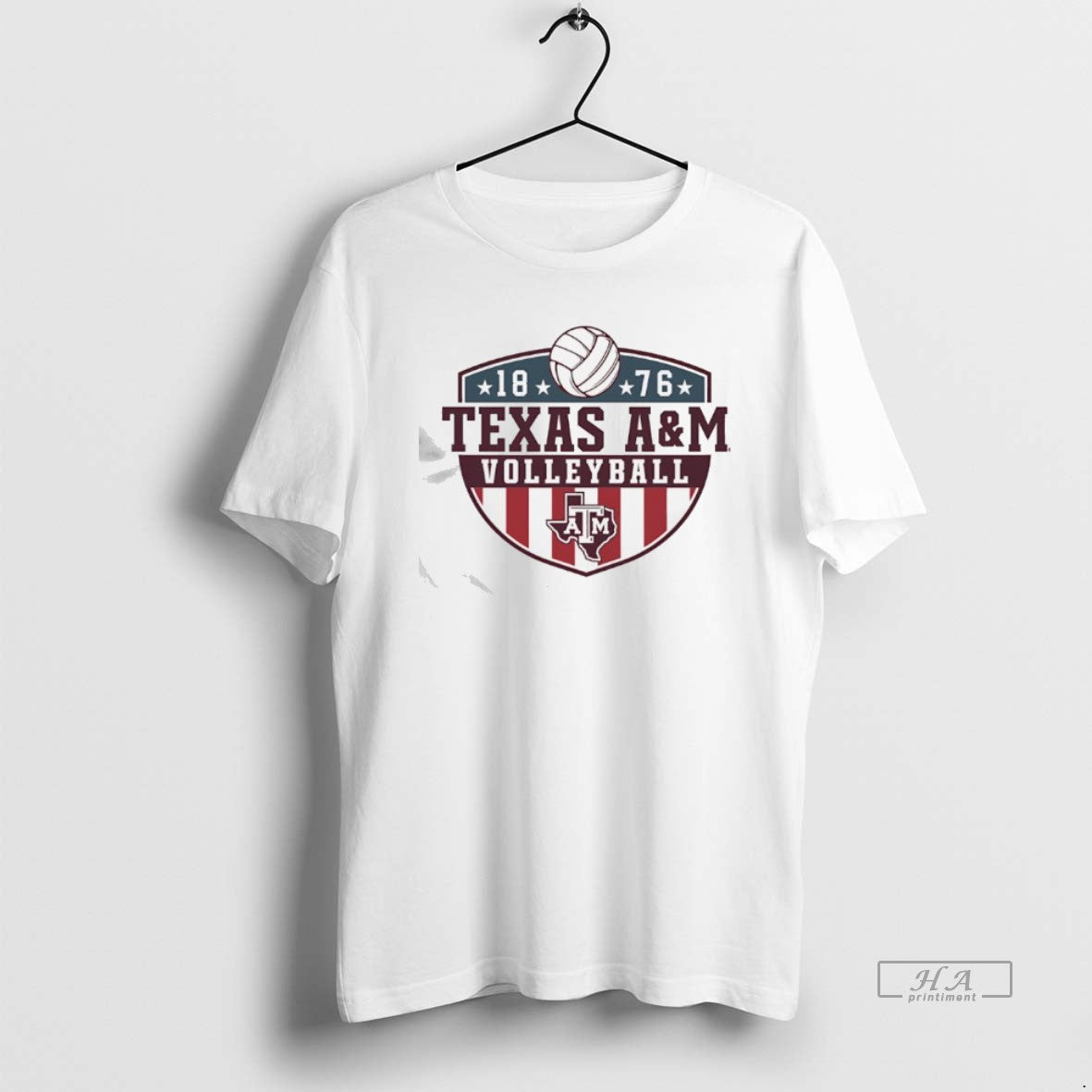 Official Texas Am Volleyball 1876 Military Appreciation