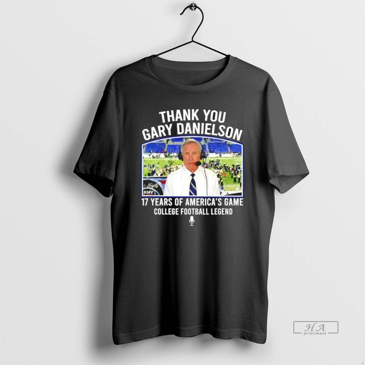 Official Thank You Gary Danielson 17 Years Of Americas Game College Football Legend