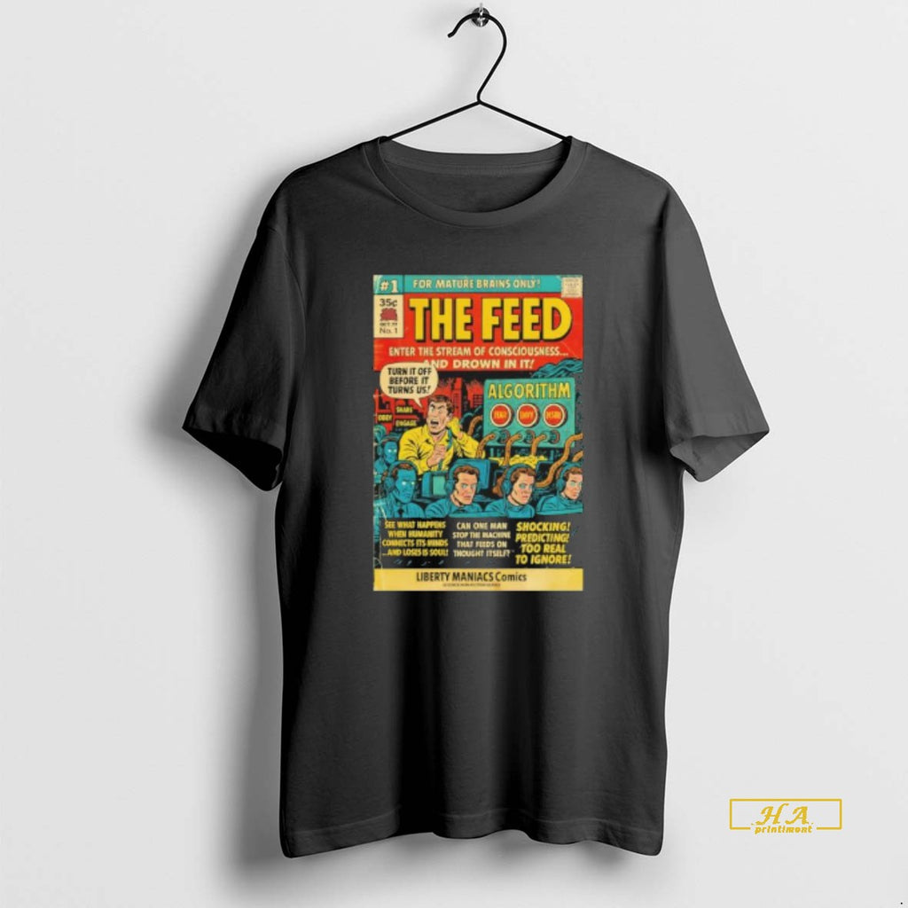 Official The Feed Liberty Maniacs Comics