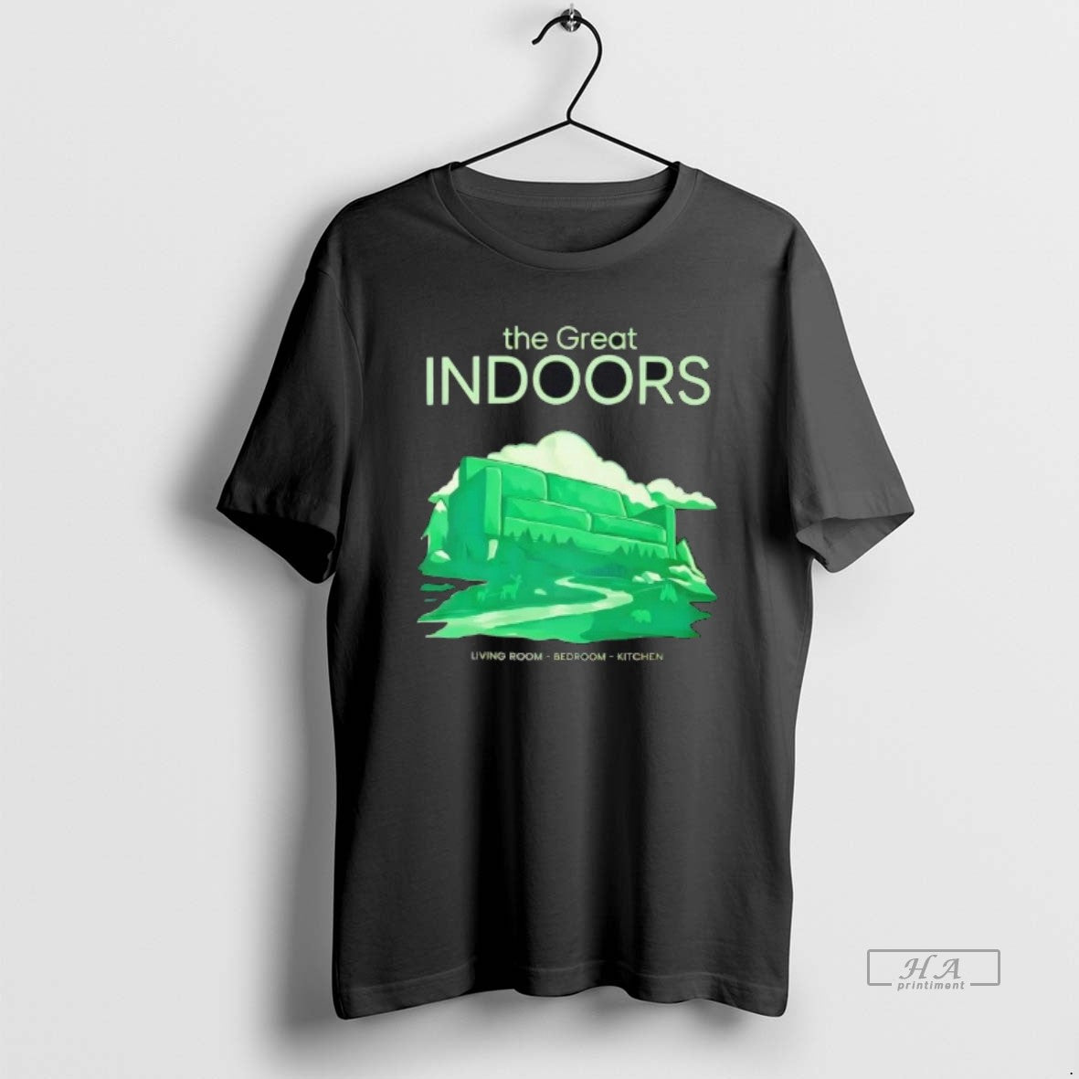 Official The Great Indoors Nature Lover Homebody Graphic