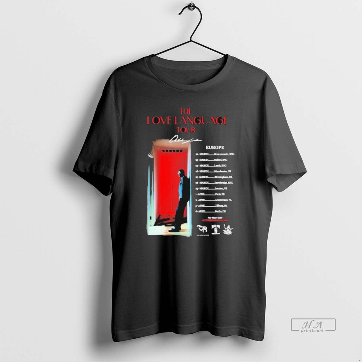 Official The Love Language October London Tour Europe 2026