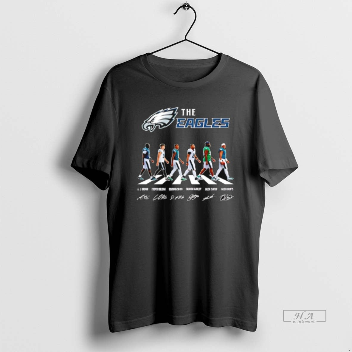 Official The Philadelphia Eagles Cross The Street Signatures 2026