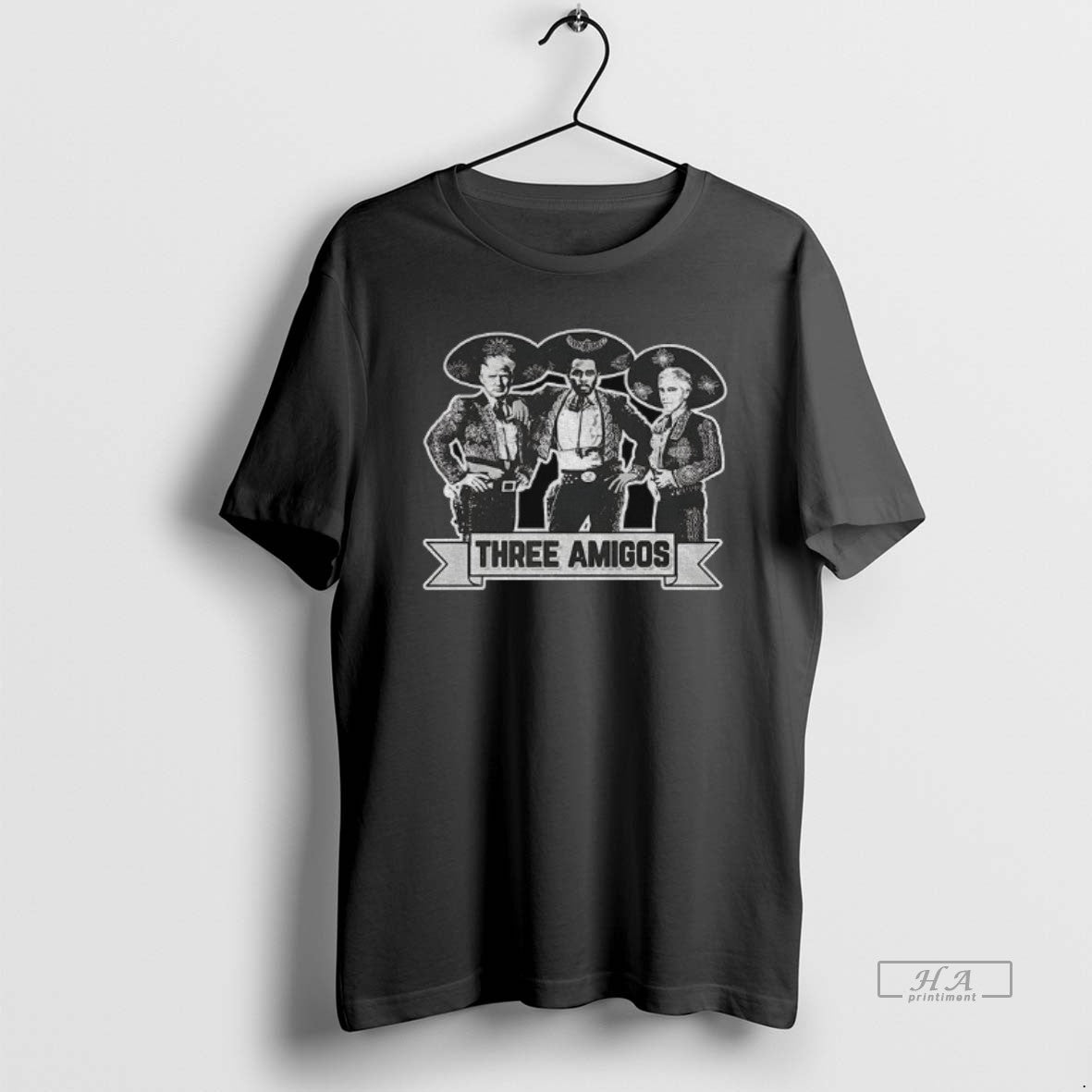 Official Three Amigos Parody Edgy Pop Culture Trump Diddy Epstein Funny Meme