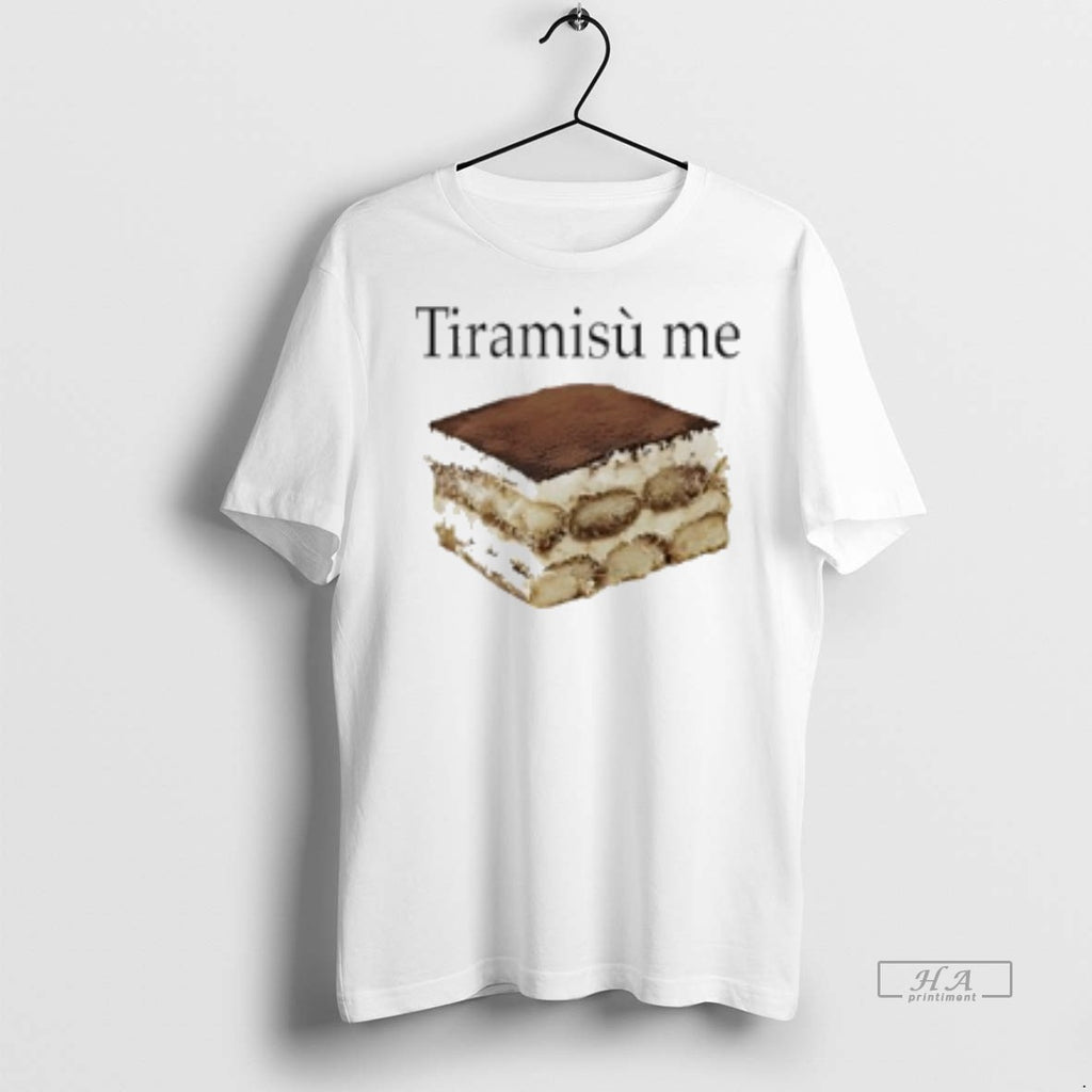 Official Tiramisu Me Cries In Italian Shirt