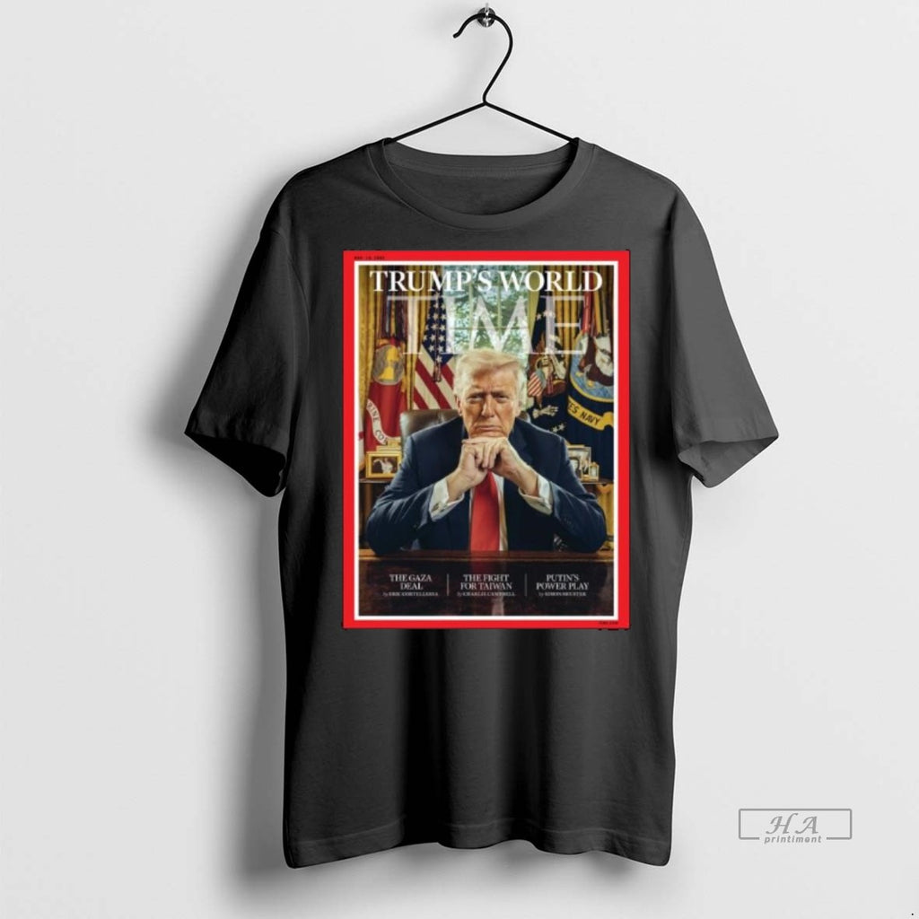 Official Trumps World Time Magazine Cover November 2025 Long Sleve Shirt