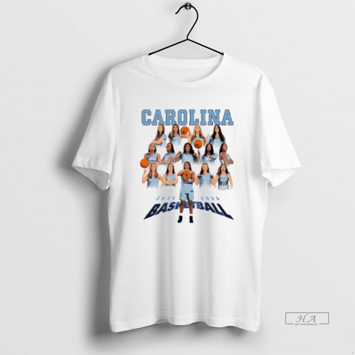 Official Unc Womens Basketball 2025 2026 Team Collage
